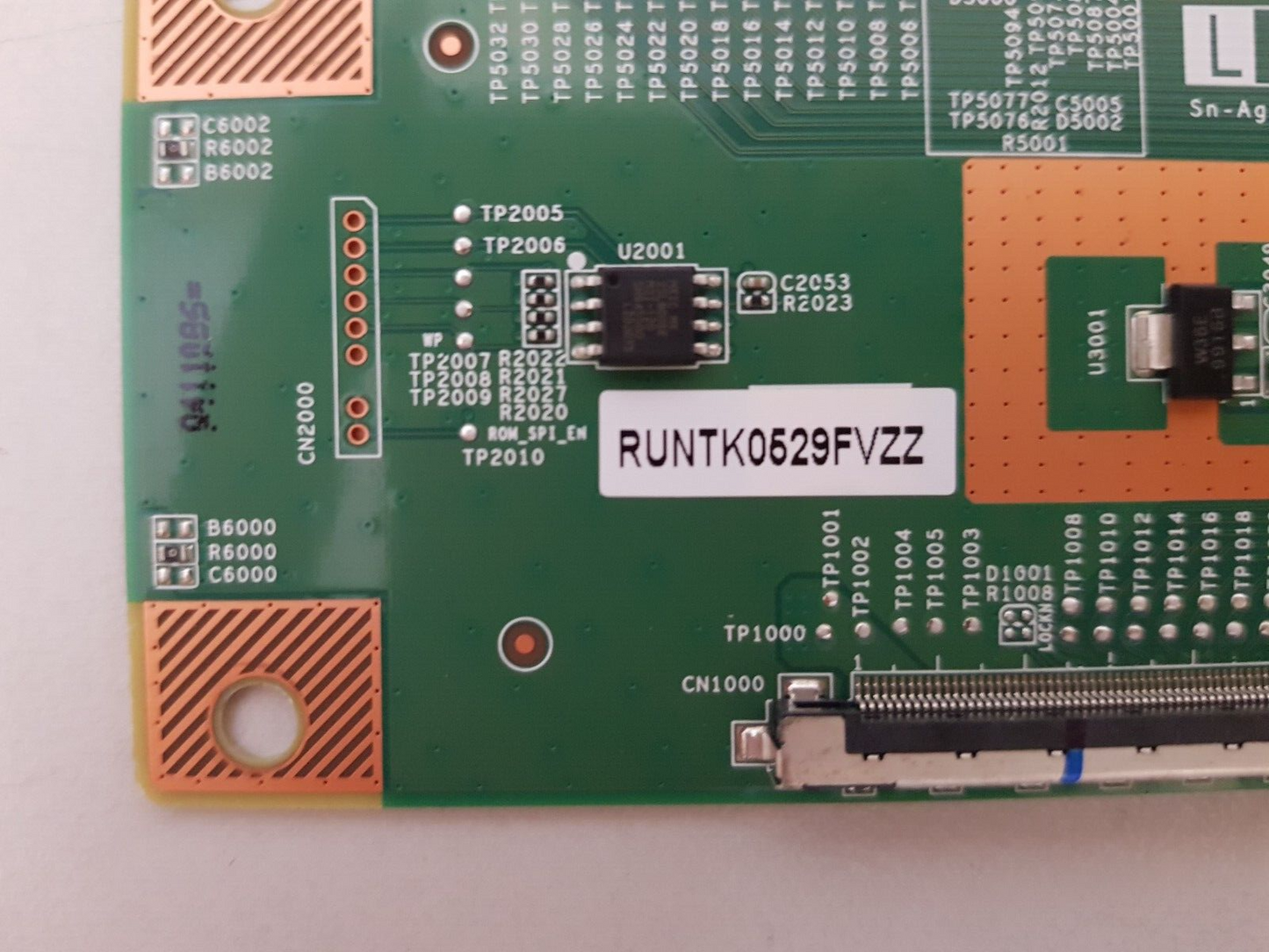 GENUINE EKO K60USG T-CON BOARD RUNTK0529FVZZ 1P-1207C00-40SA