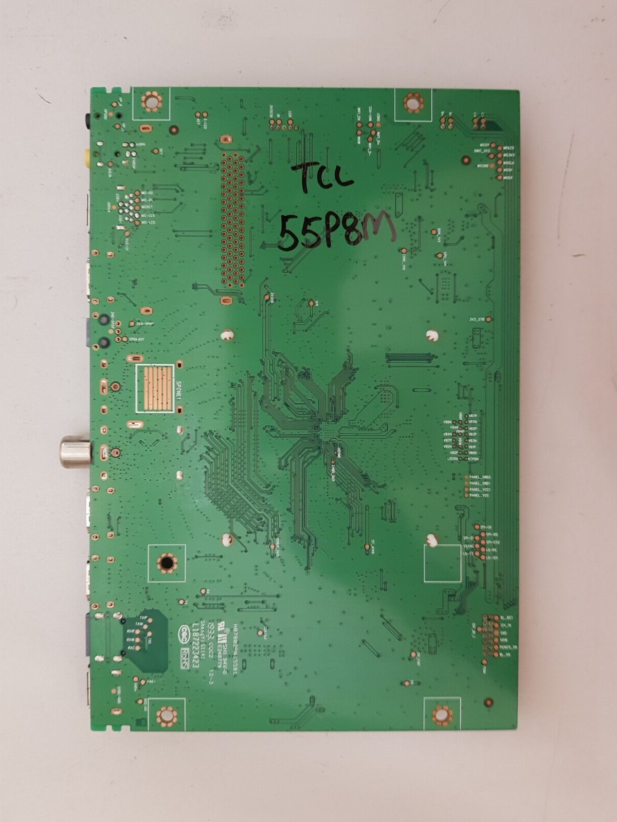 GENUINE TCL 55P8M MAIN BOARD (SINGLE LVDS) 40-RT51H1-MAD2HG 08-SS55TML-LC332AA