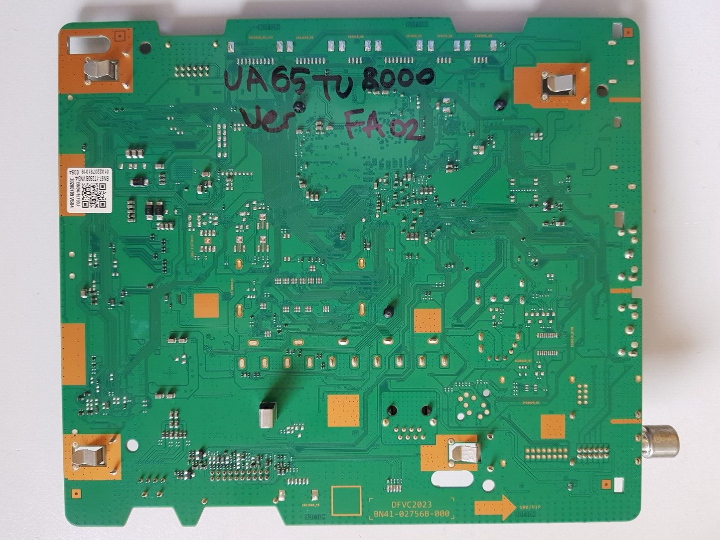 GENUINE SAMSUNG UA65TU8000 (VER FA02) MAIN BOARD BN94-15799F BN41-02756B