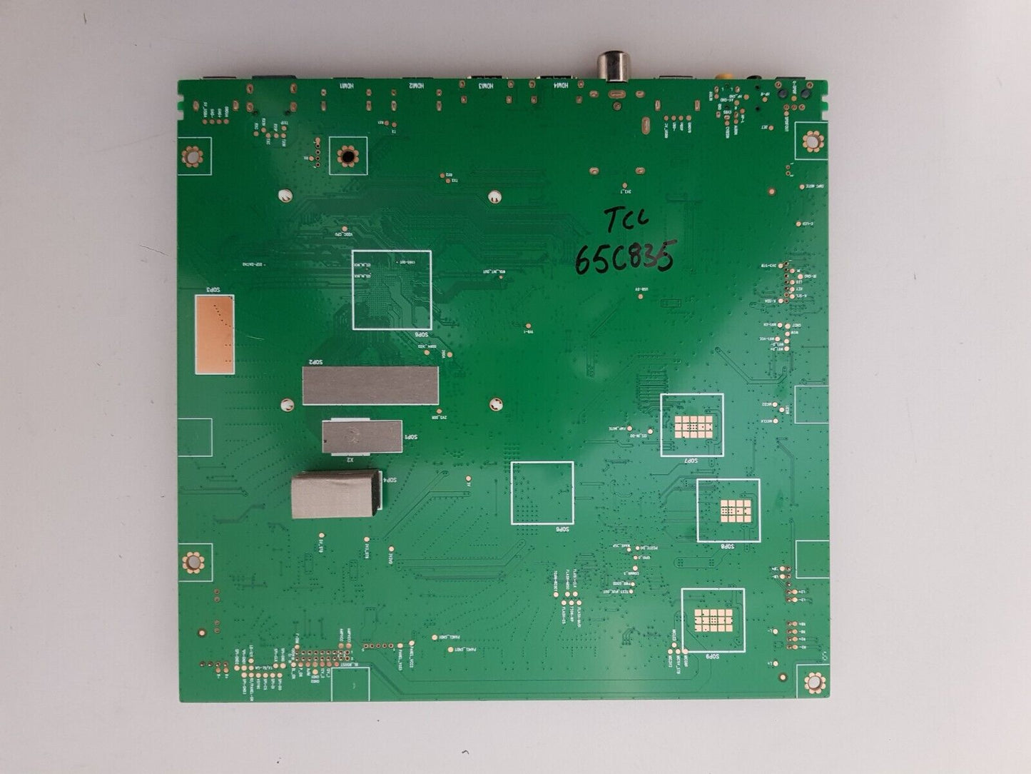 GENUINE TCL 75C845 MAIN BOARD 40-MT15H7-MAB2HG 11602-500572 V8-T615T03-LF