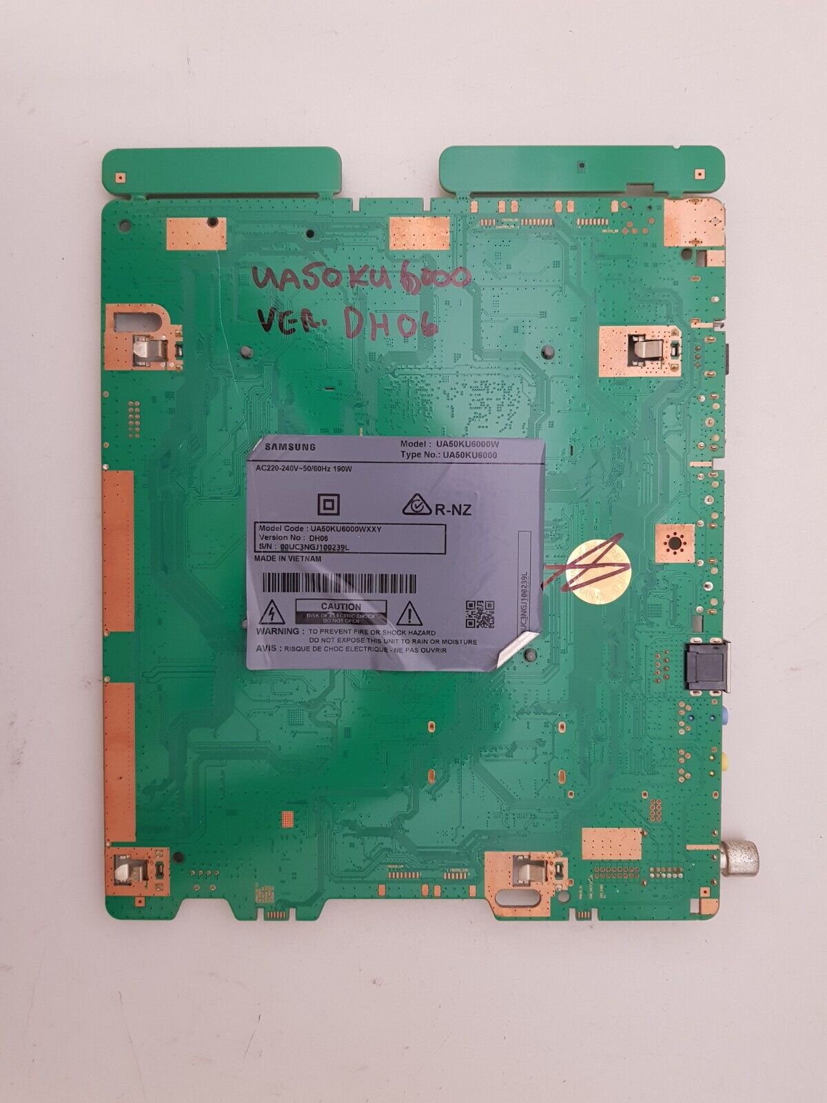 GENUINE SAMSUNG UA50KU6000 WXXY (VER DH06) MAIN BOARD BN94-11967K