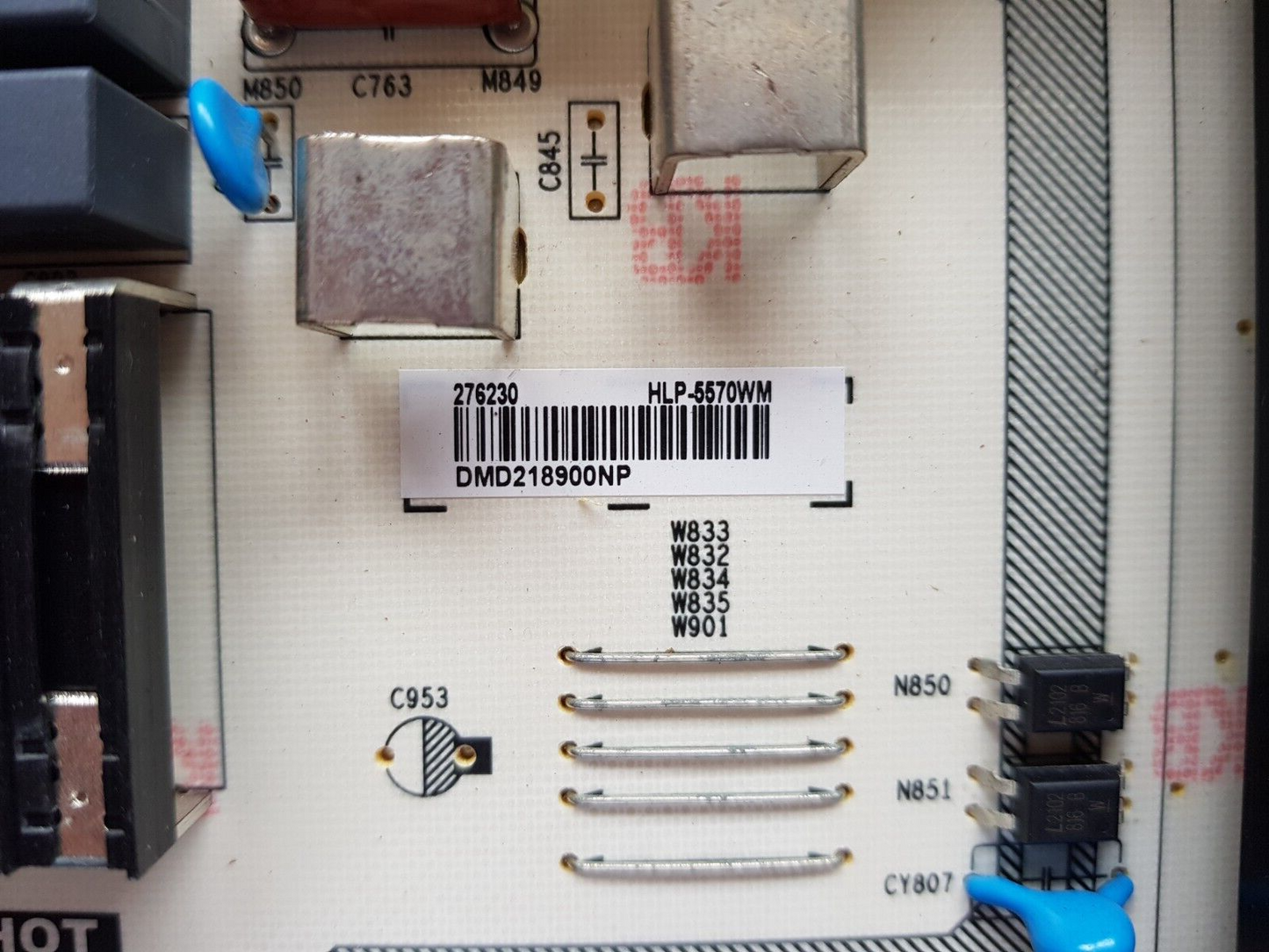 GENUINE HISENSE 55U8G POWER SUPPLY BOARD RSAG7.820.8847 HLP-5570WM