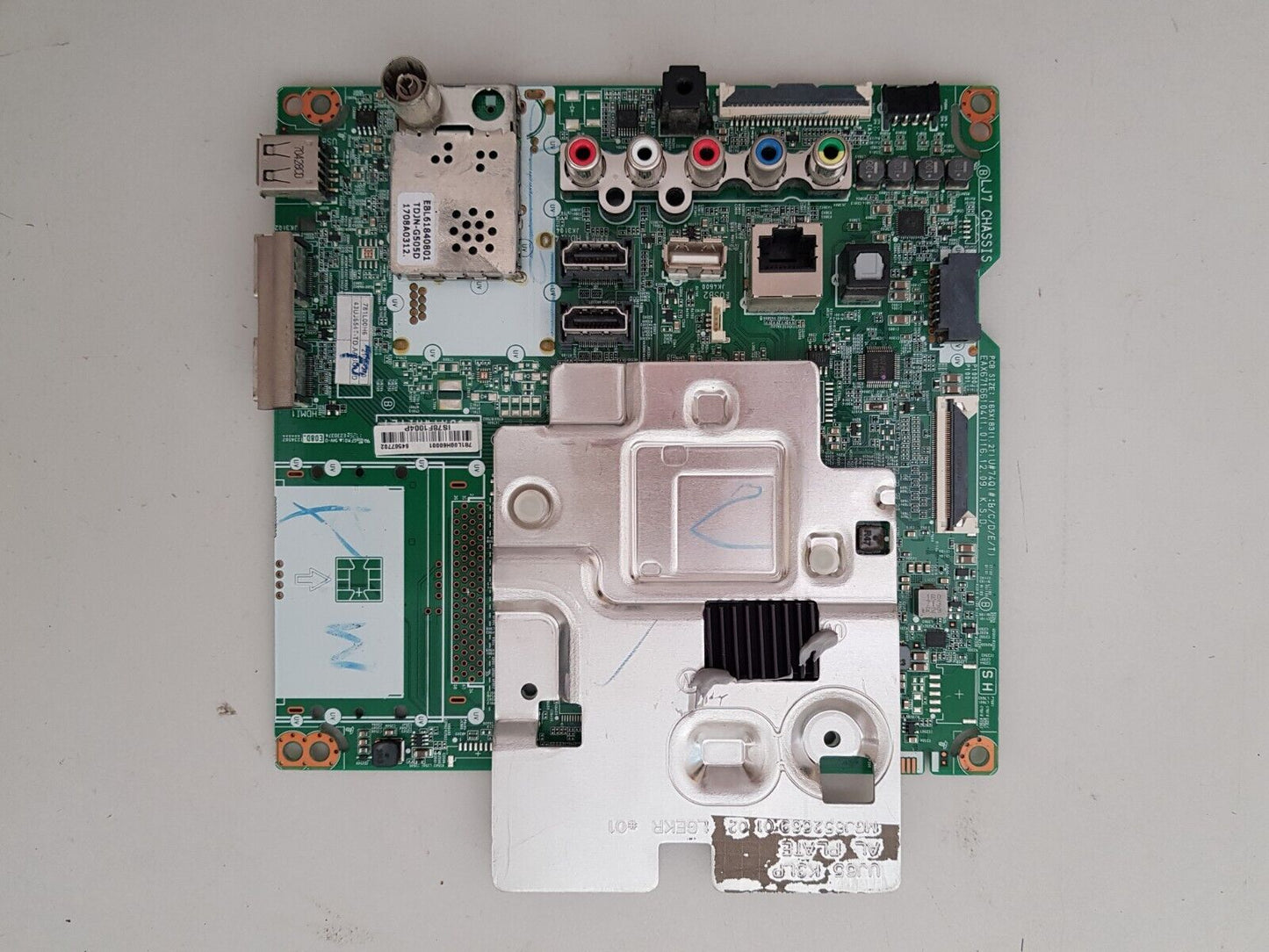 GENUINE LG 43UJ654T MAIN BOARD 64567702 EAX67166104 1.0