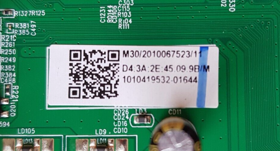 GENUINE HITACHI 32HDGTV MAIN BOARD MSD66830-ZC01-01