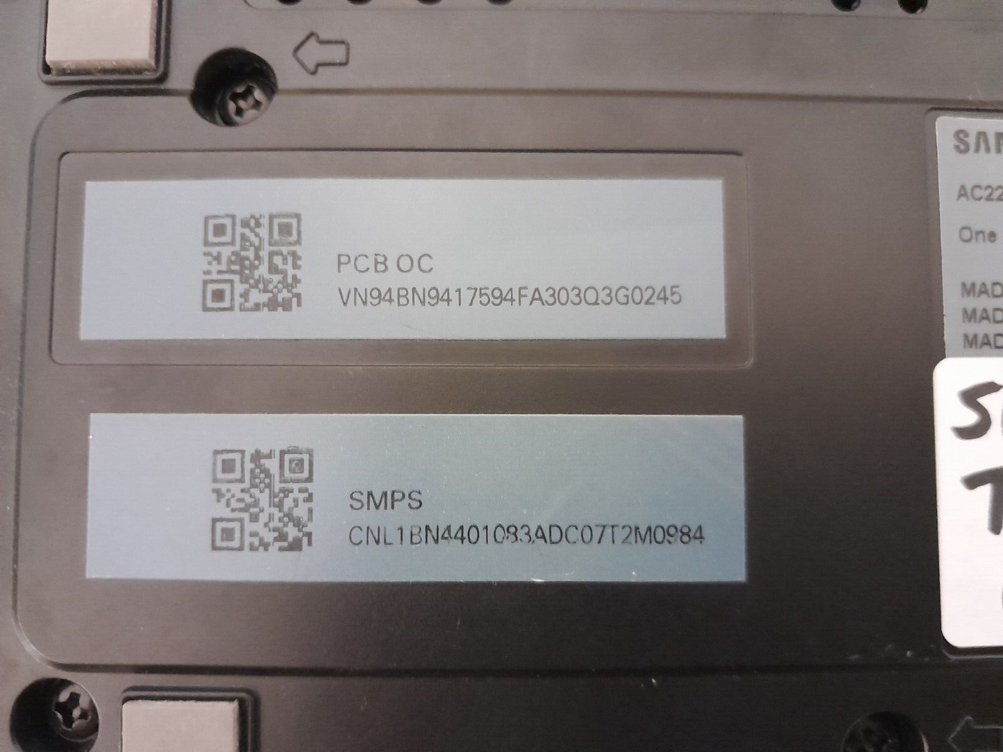 GENUINE SAMSUNG QA32LS03BBW ONE CONNECT BOX & CABLE SOC1000BB BN94-17594F