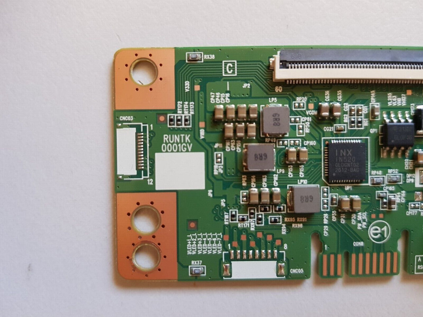 GENUINE BLAUPUNKT BP650USG9200 T-CON BOARD RUNTK0001GV TACDA010