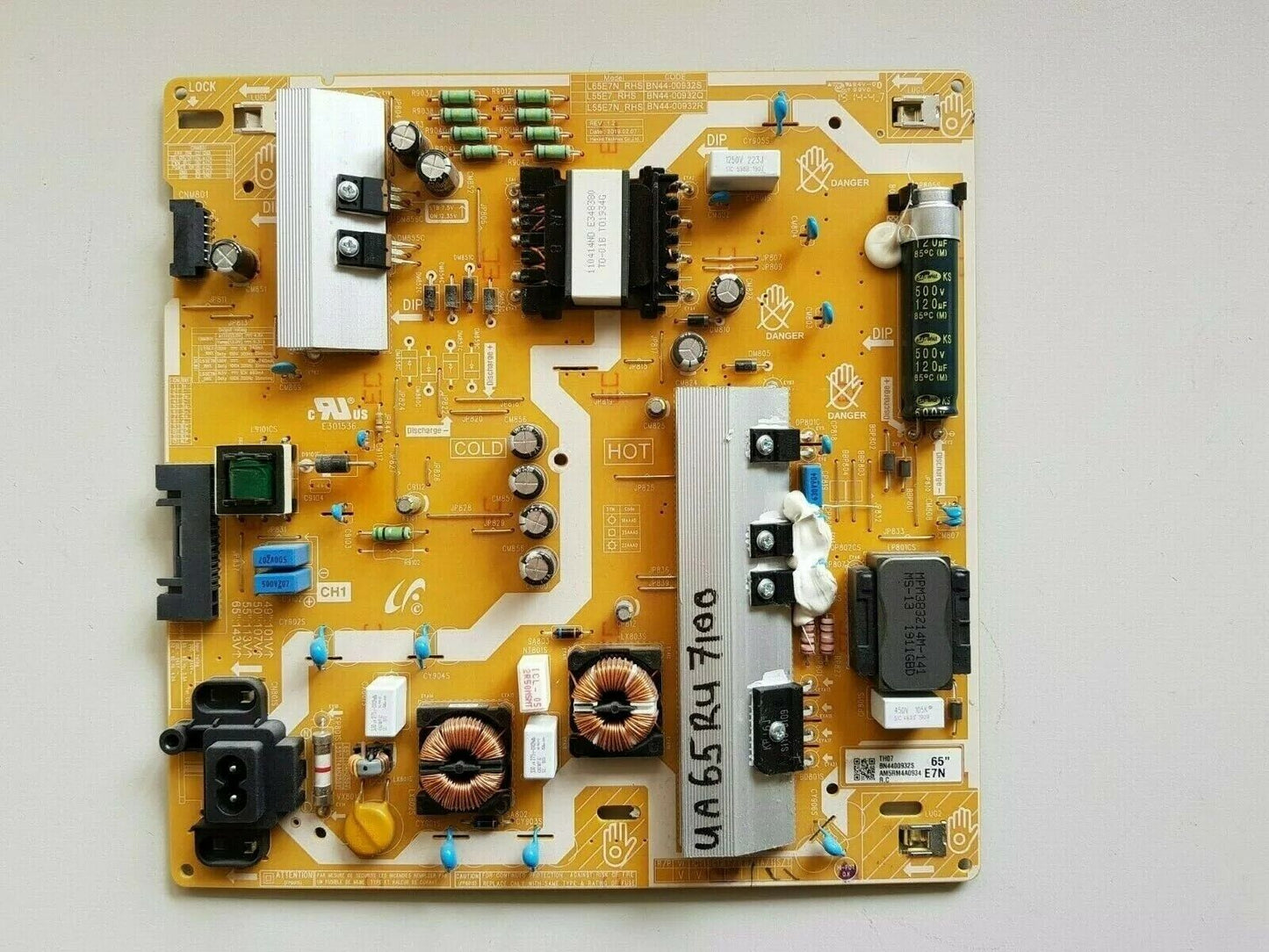 GENUINE SAMSUNG UA65RU7100 POWER SUPPLY BOARD BN44-00932S L65E7N_RHS