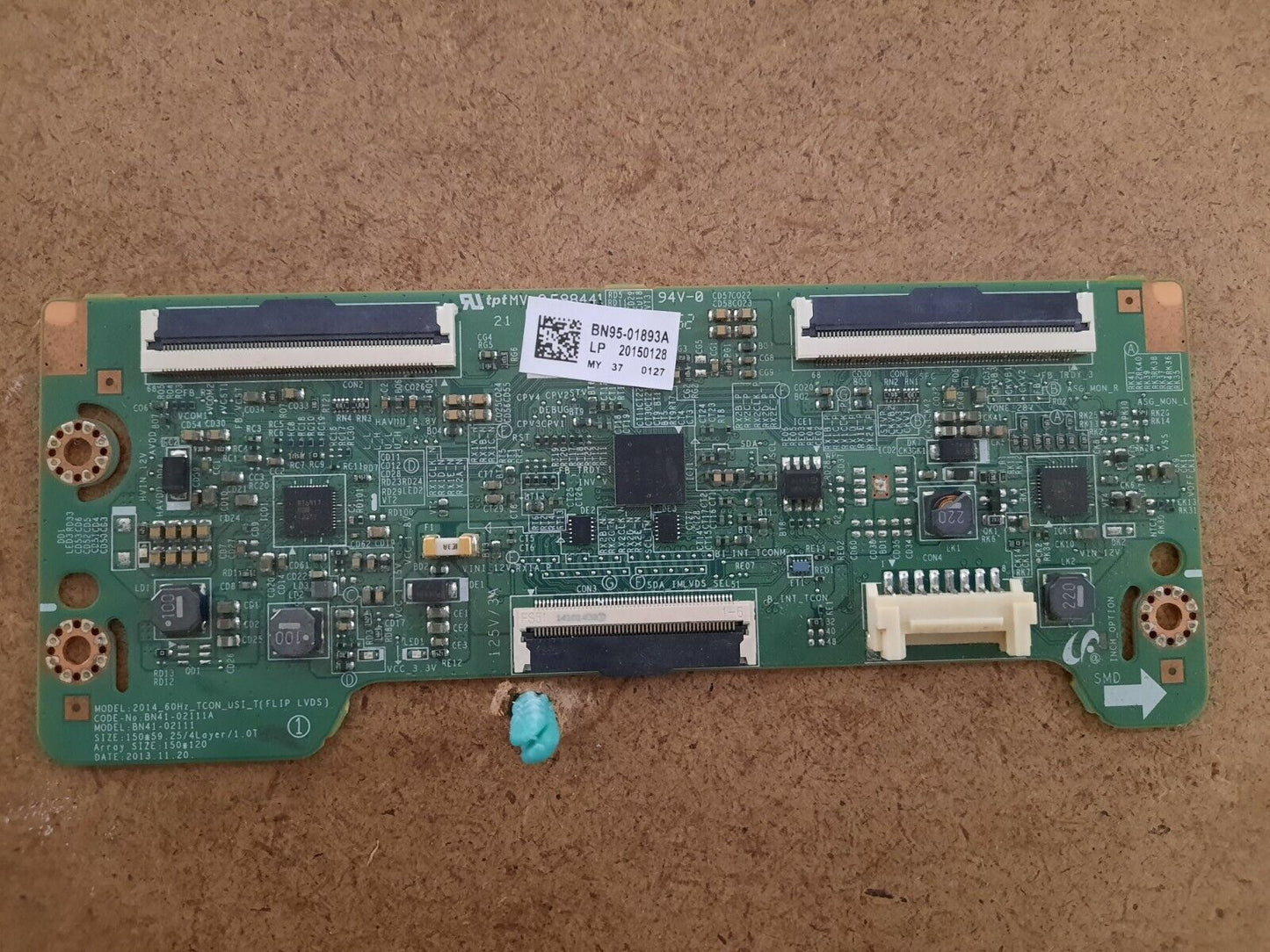GENUINE SAMSUNG UA32H5500 T-Con Board - BN95-01893A BN41-02111