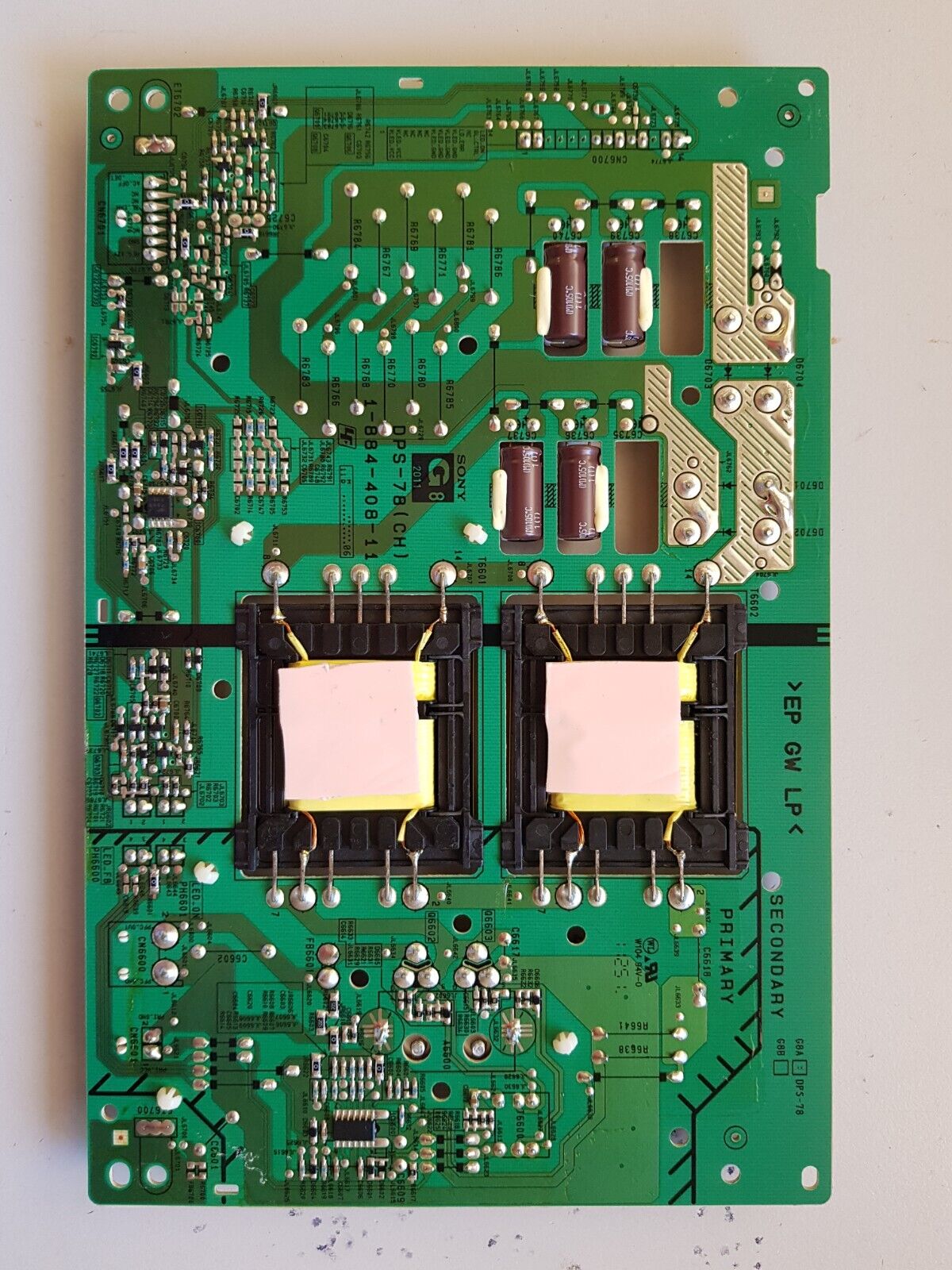 GENUINE SONY KDL55EX720 POWER SUPPLY BOARD G8 1-884-408-11 DPS-78 147430211