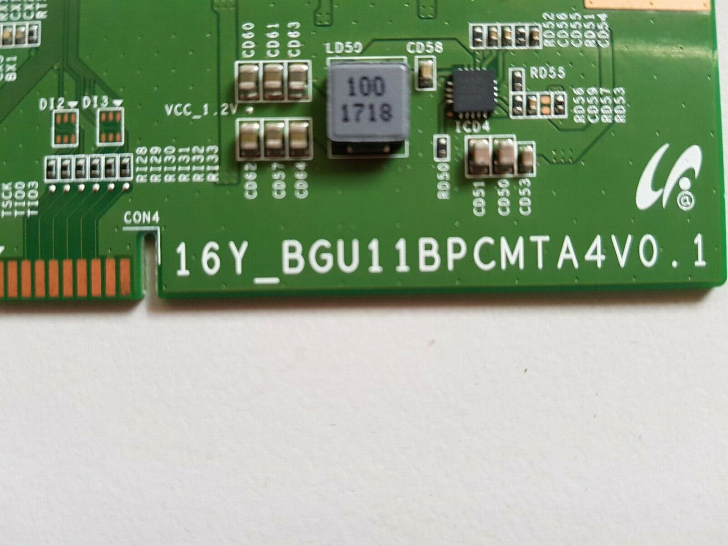 GENUINE AKAI AK552017UHDS T-CON BOARD 16Y_BGU11BPCMTA4V0.1