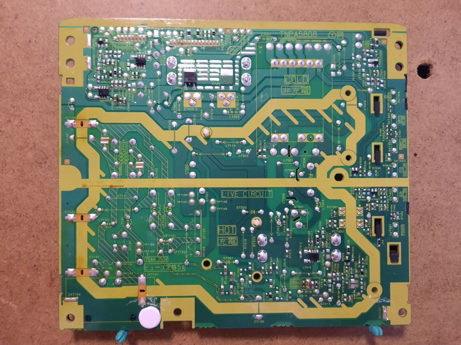 GENUINE PANASONIC TX-L32B6B Power Supply Board - TNPA5808(1)(P)