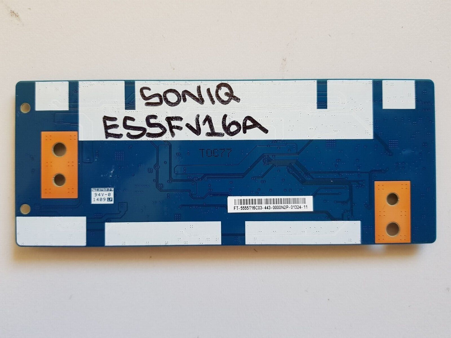 GENUINE SONIQ E55FV16A T-CON BOARD 5555T16C03 T550HVN06.0 55T16-C04