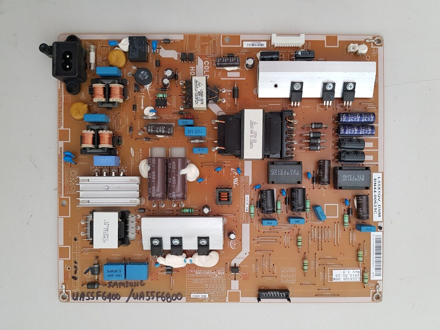 GENUINE SAMSUNG UA55F6400 UA55F6800 POWER SUPPLY BOARD BN44-00625C L55X1QV_DSM
