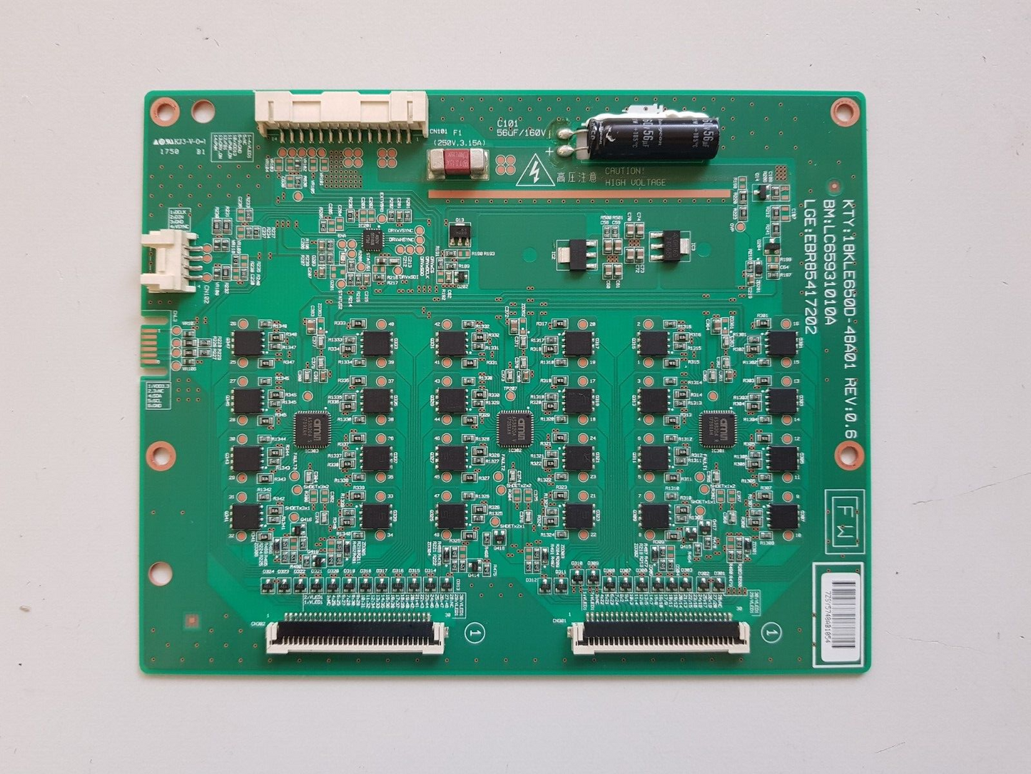 GENUINE LG 65SK8500PTA LED DRIVE BOARD EBR85417202 LC65931010A 18KLE650D-48A01