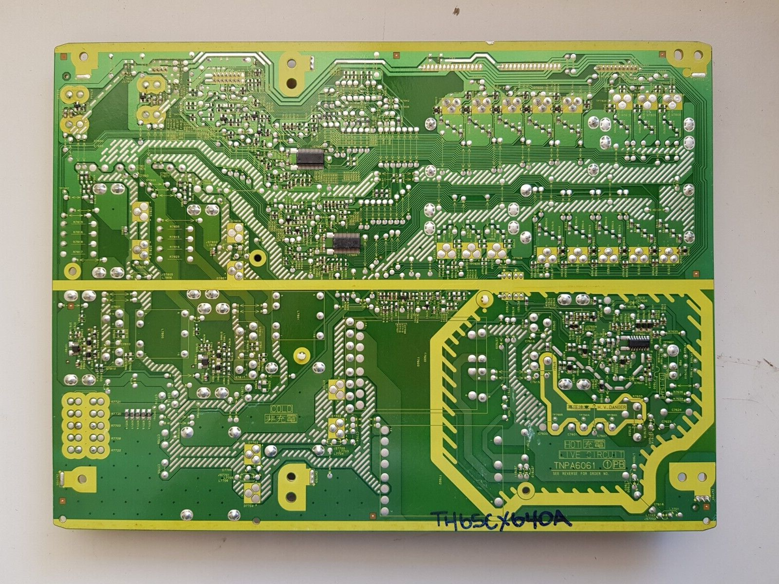 GENUINE PANASONIC TH65CX640A POWER SUPPLY BOARD TNPA6061 SB (1)(PB)