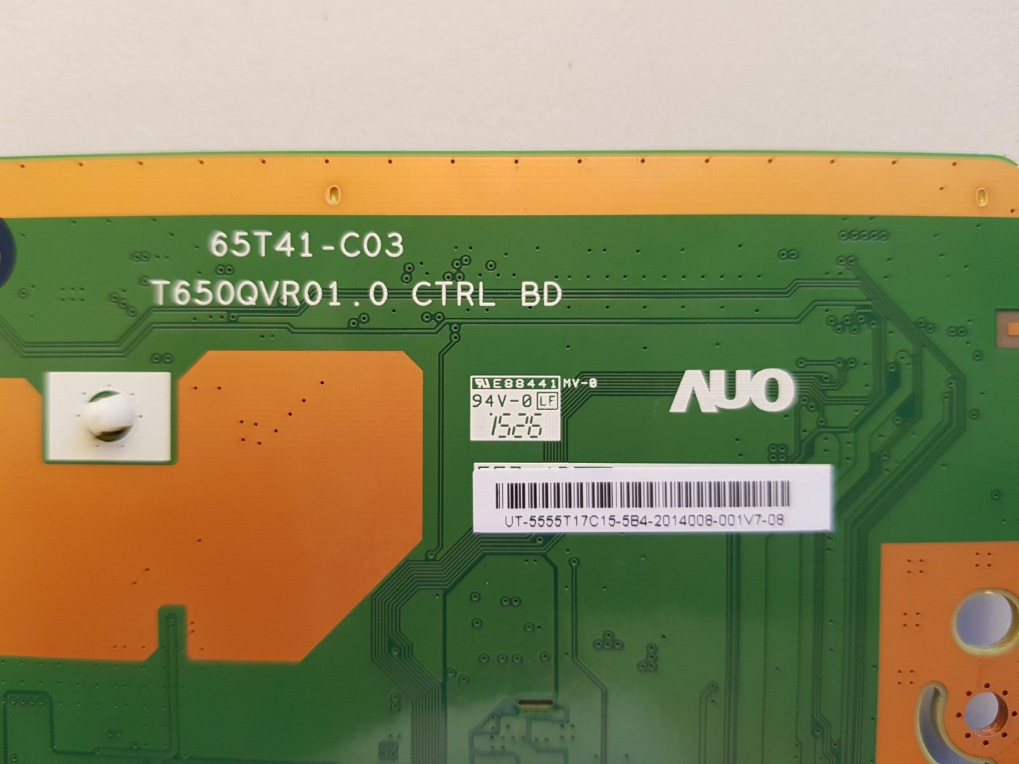 GENUINE SAMSUNG UA55JU7000 VER BS02 T-CON BOARD 65T41-C03 5555T17C15 T650QVR01.0