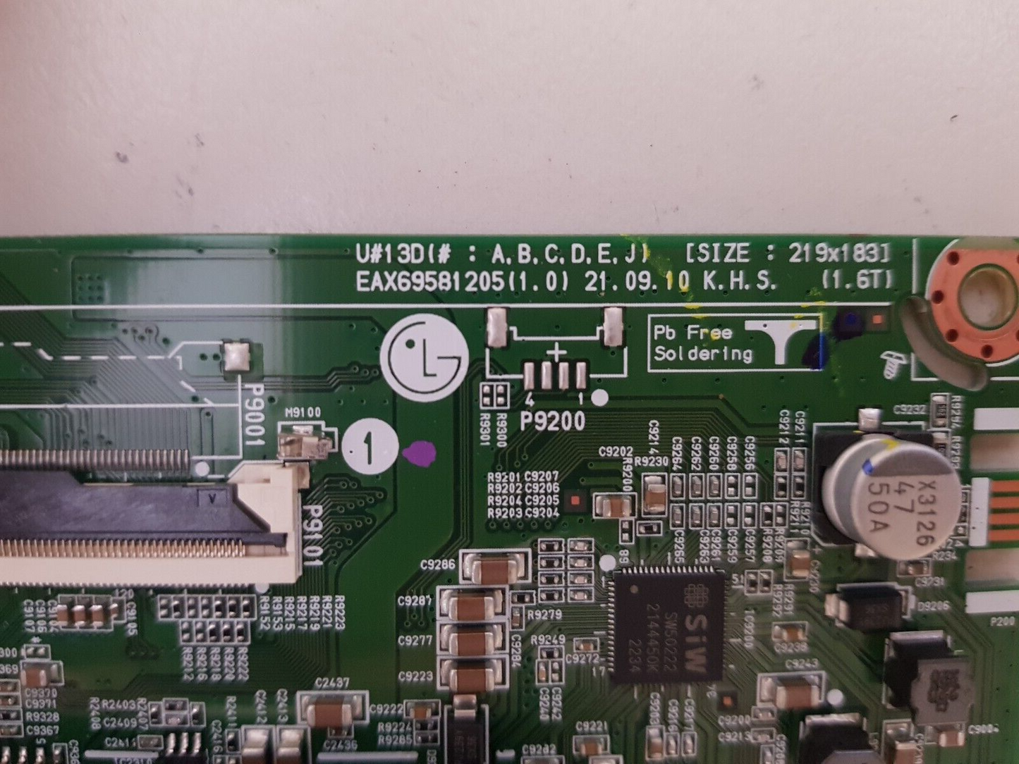 GENUINE LG 75UQ9000 PSD.AAUFLJD MAIN BOARD EBT66976002 EAX69581205 (1.0)