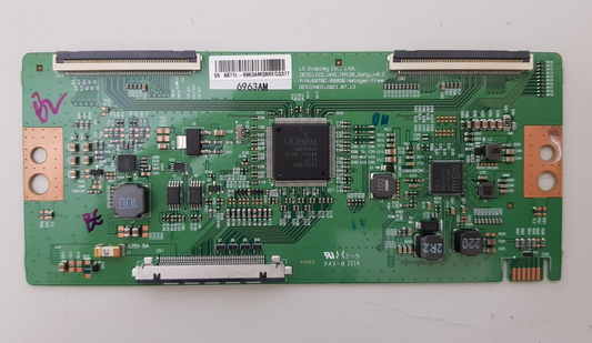GENUINE SONY KD 55X75K T-CON BOARD 6871L-6963A 6870C-0805B