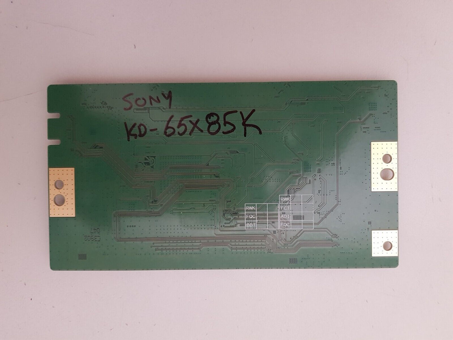 GENUINE SONY KD- 65X85K T-CON BOARD HV650QUB_E9K_V02