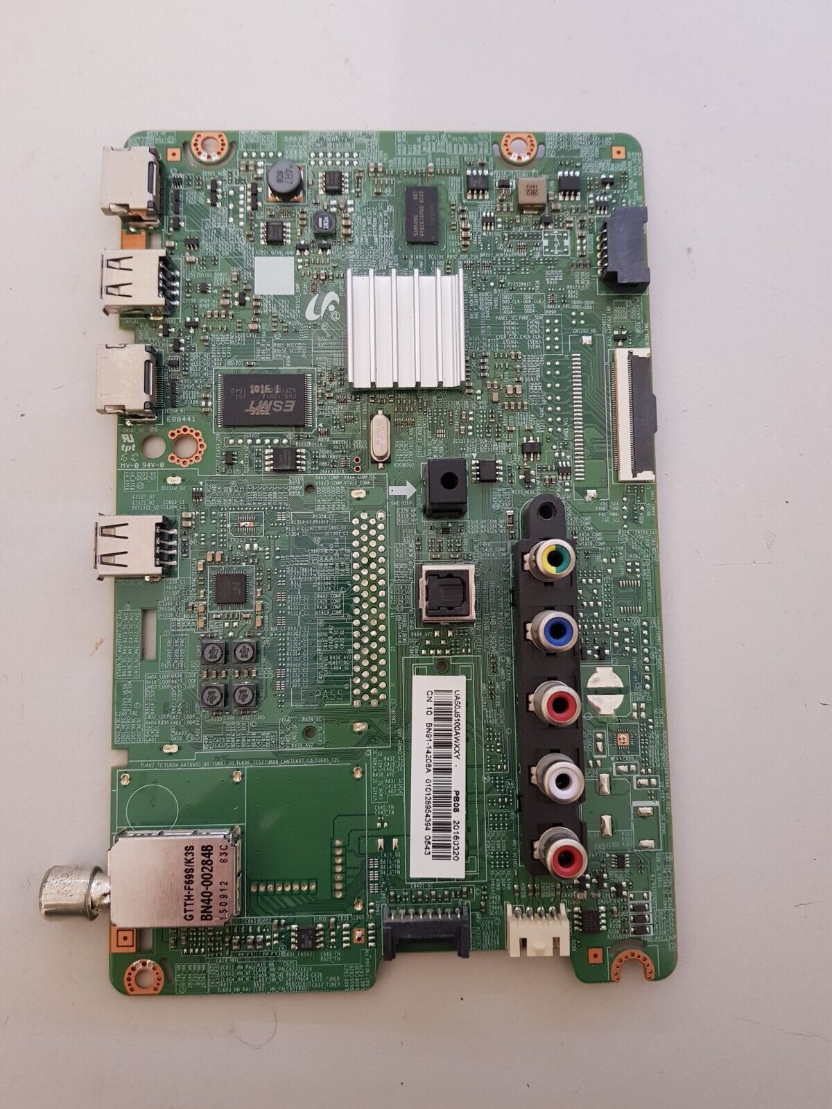 GENUINE SAMSUNG UA50J5100 (VER-JH05) MAIN BOARD BN91-14208A