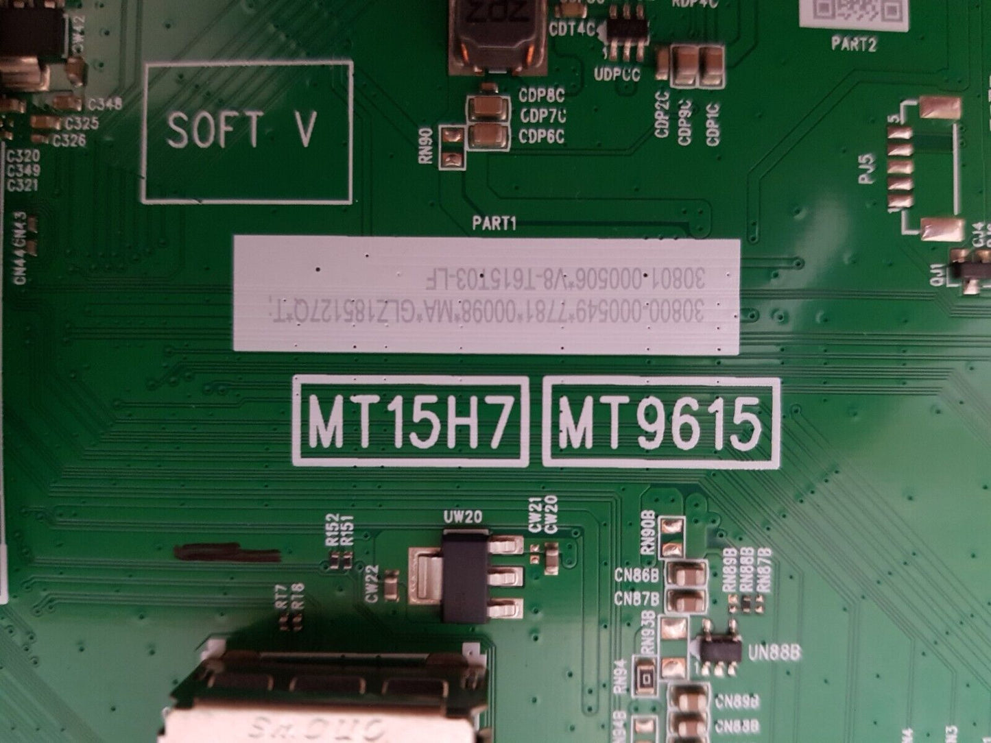 GENUINE TCL 75C845 MAIN BOARD 40-MT15H7-MAB2HG 11602-500572 V8-T615T03-LF