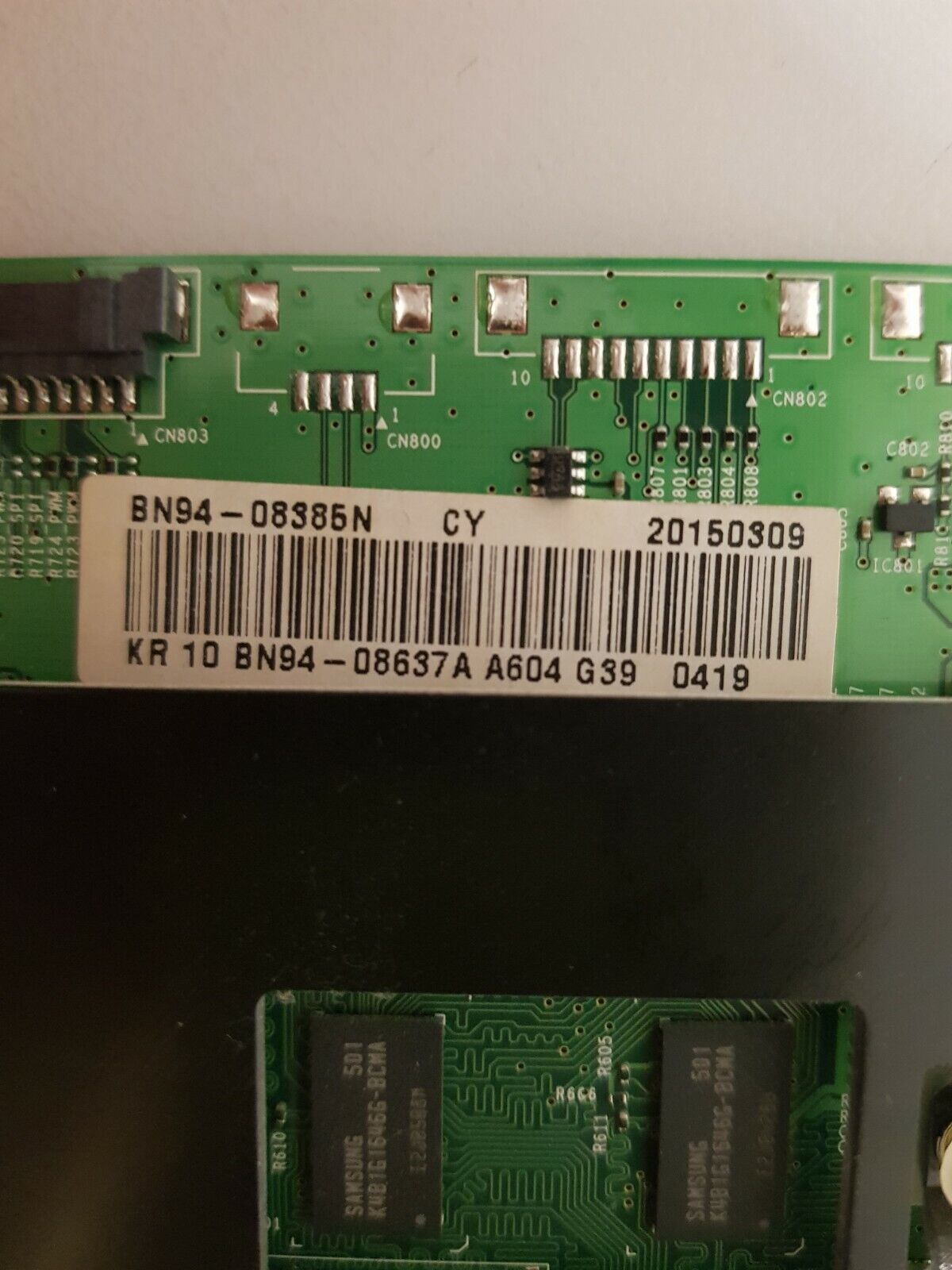 GENUINE SAMSUNG UA75JU6400 (VER-PD04) MAIN SUBCON BOARD BN94-08637A BN94-08385N