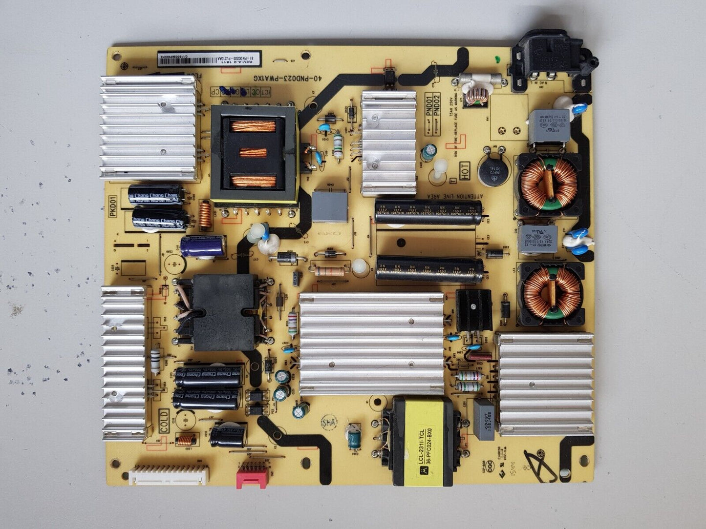 GENUINE TCL 65C1US POWER SUPPLY BOARD 40-PND023-PWA1XG PND02 81-PND0203-PL210AA