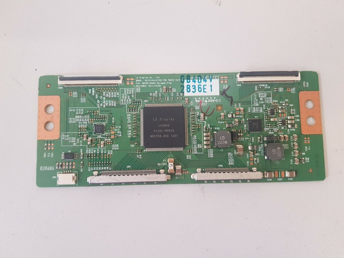 GENUINE PANASONIC TH-L55ET5A  T-CON BOARD (6870C-0402C)