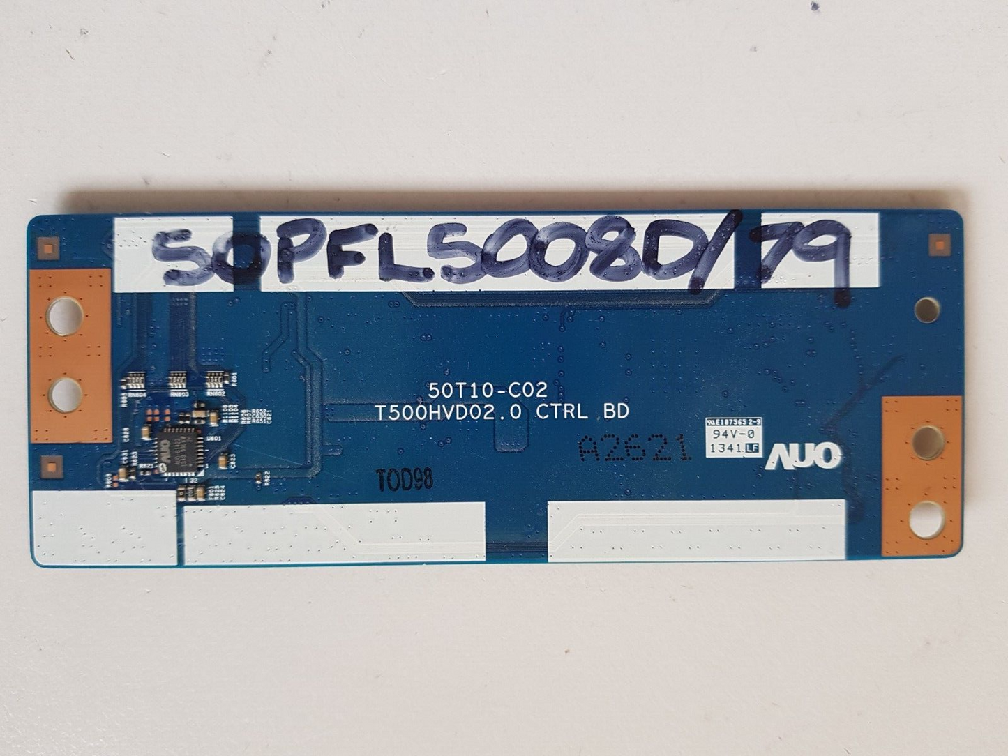 GENUINE PHILIPS 50PFL5008D/79 T-CON BOARD 50T10-C02 T500HVD02.0 5550T10C04