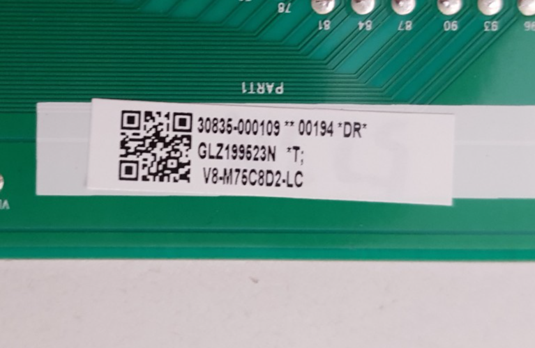 GENUINE TCL 75C845 LED DRIVER BOARD D2 40-75C8D2-DRA1AG 11605-500086