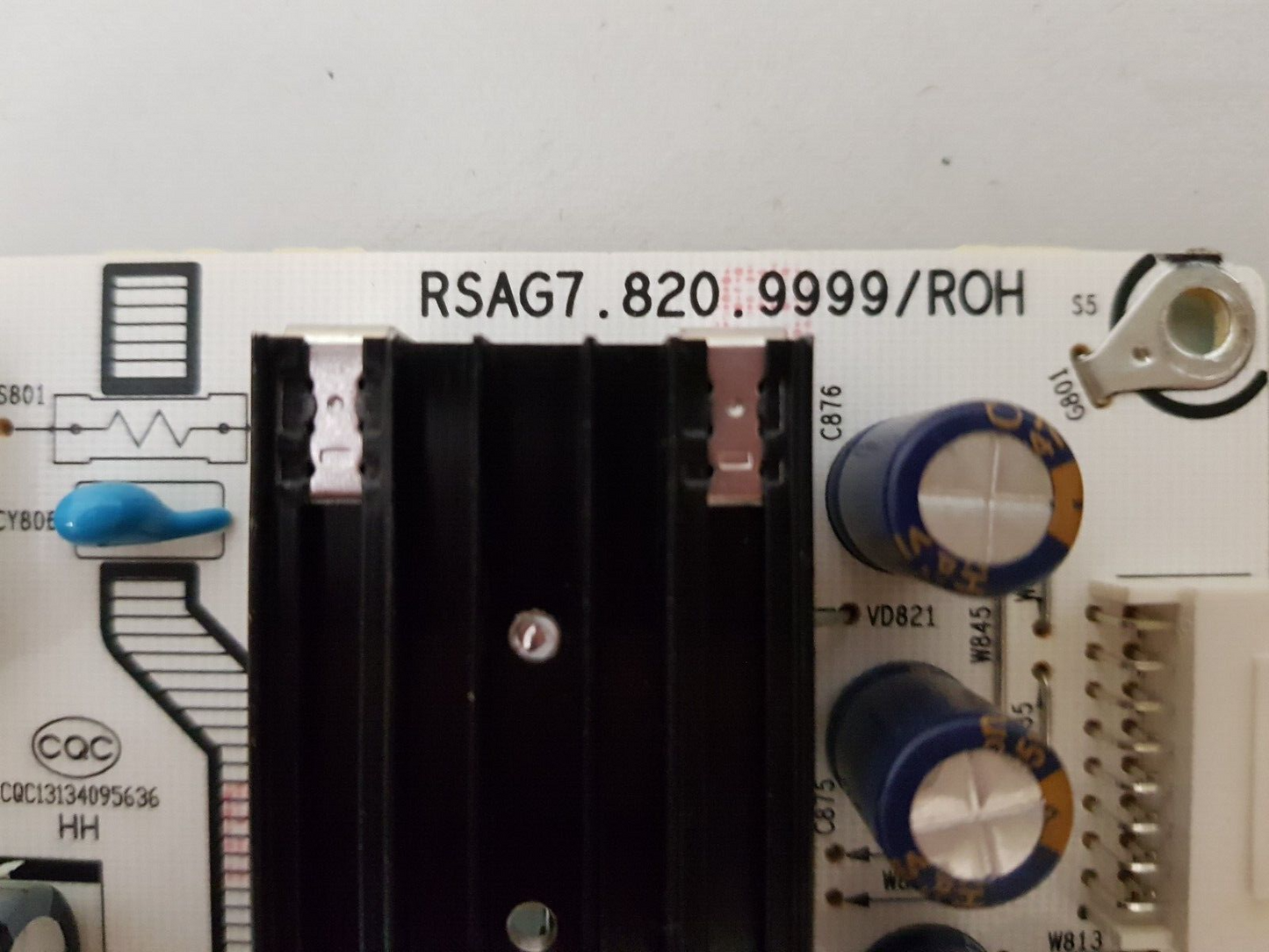 GENUINE HISENSE 55A7HAU / 55A7G POWER SUPPLY BOARD RSAG7.820.9999 HLL-9999WF