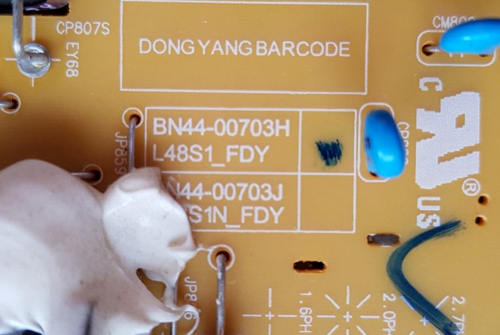 GENUINE SAMSUNG UA40J6200 POWER SUPPLY BOARD BN44-00703H L48S1_FDY