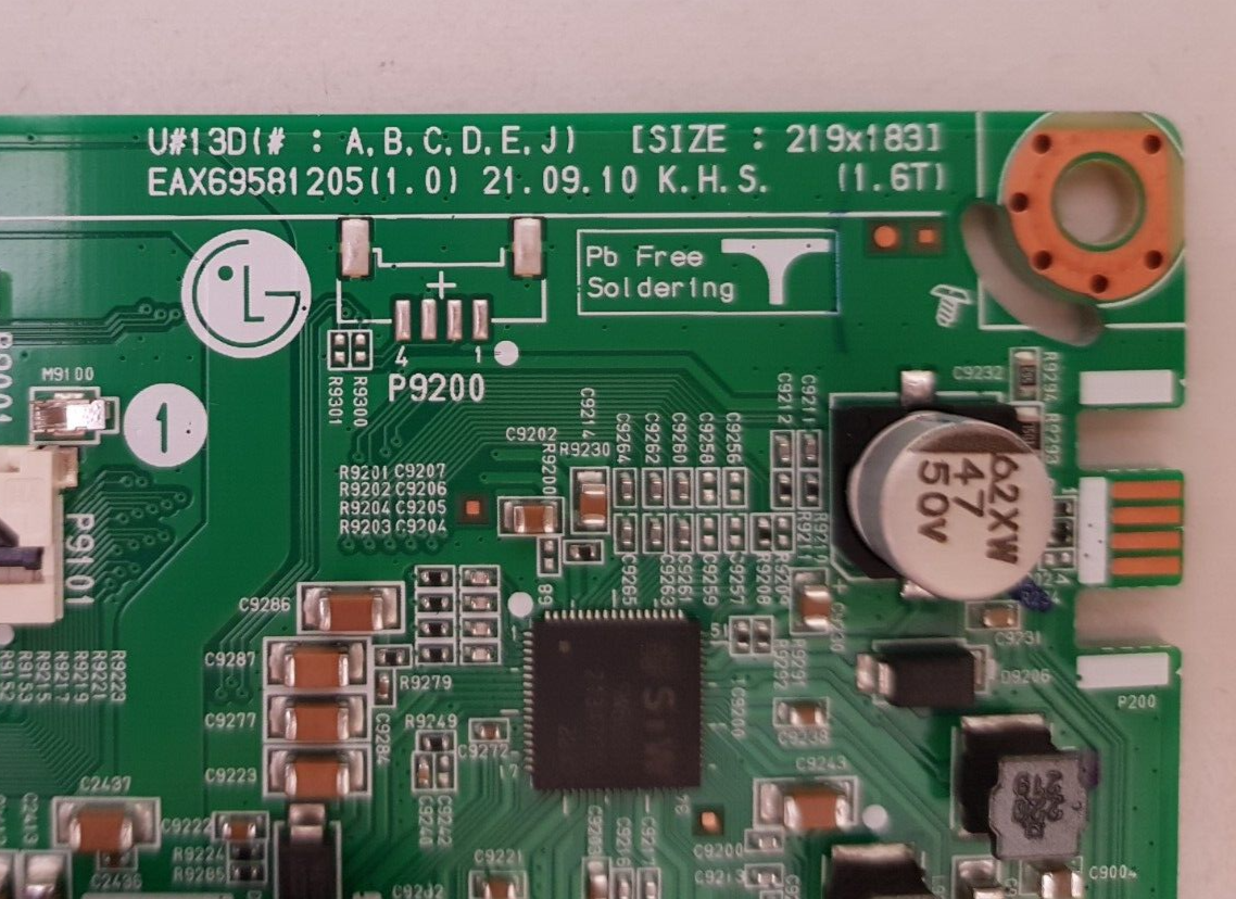 GENUINE LG 65UQ9000 PSD MAIN BOARD 67233802 EAX69581205 (1.0)