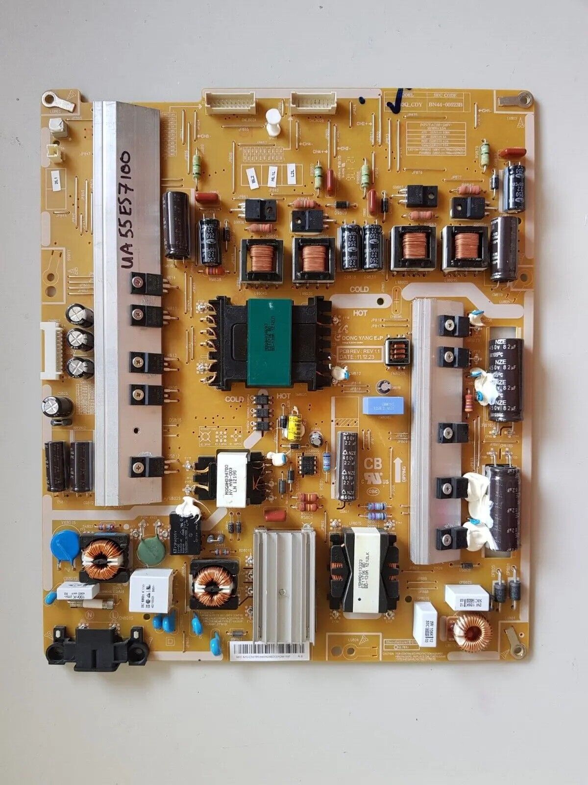 GENUINE SAMSUNG UA55ES7100 / 8000 POWER SUPPLY BOARD BN44-00523B PD55B2Q_CDY