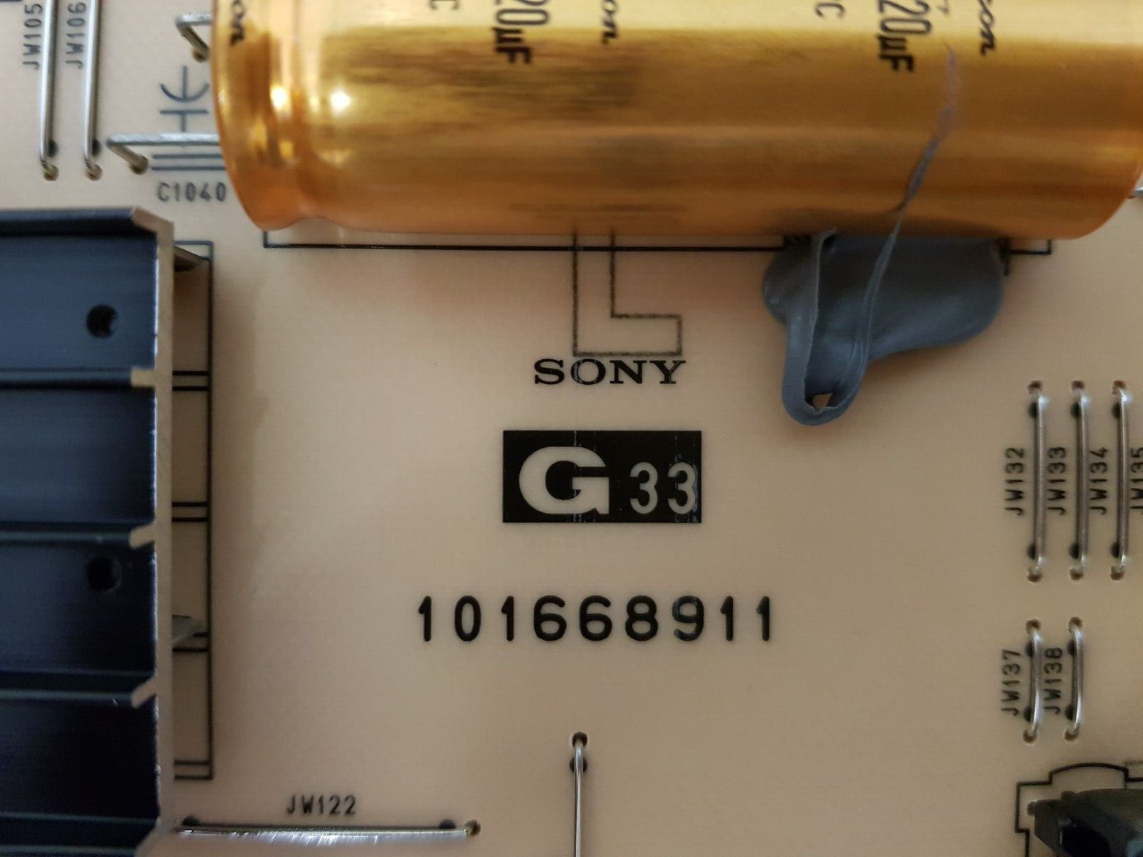 GENUINE SONY XR- 75X90L POWER SUPPLY BOARD G33 101668911 APS-453 101713511