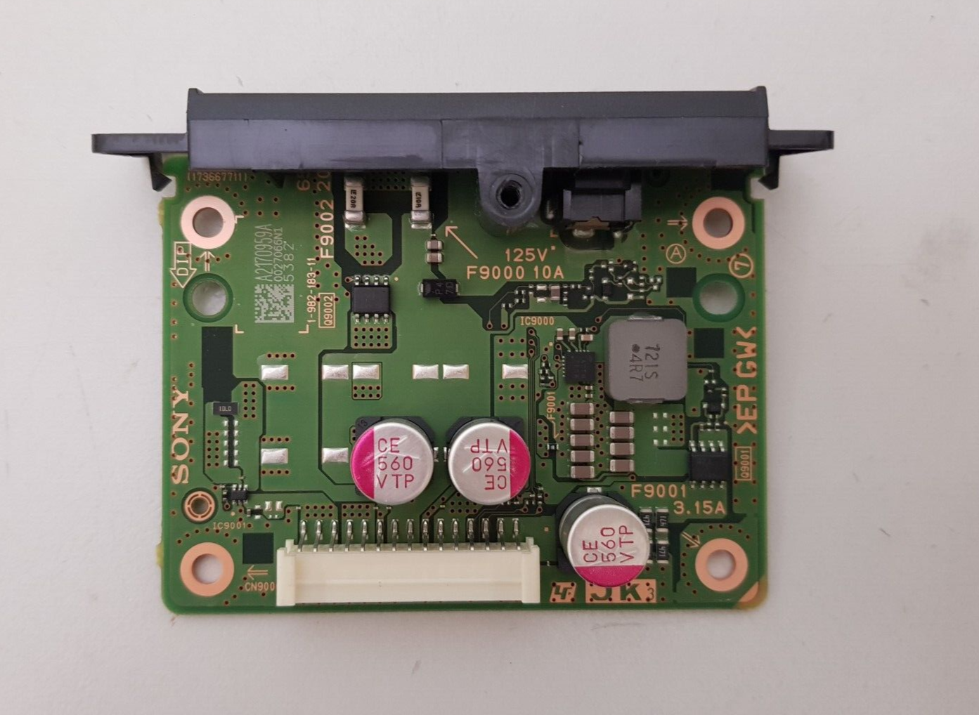 GENUINE SONY KD- 55X9000E POWER SUPPLY BOARD JK3 1-982-183-11 A2170959A