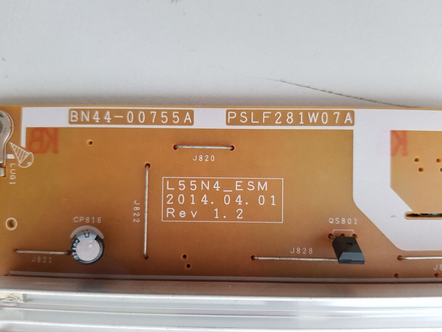GENUINE SAMSUNG UA55HU7000 POWER SUPPLY BOARD BN44-00755A L55N4_ESM PSLF281W07A