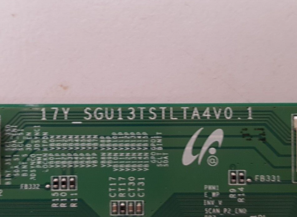 GENUINE SONY KD- 55X9000E T-CON BOARD 17Y_SGU13TSTLTA4V0.1