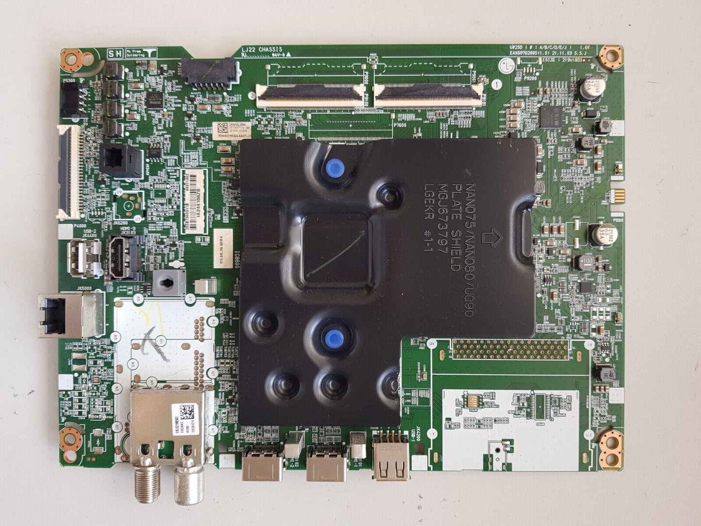 GENUINE LG 75NANO75SQA.AAUFLJD MAIN BOARD EAX69762805 1.0 EBT66971002
