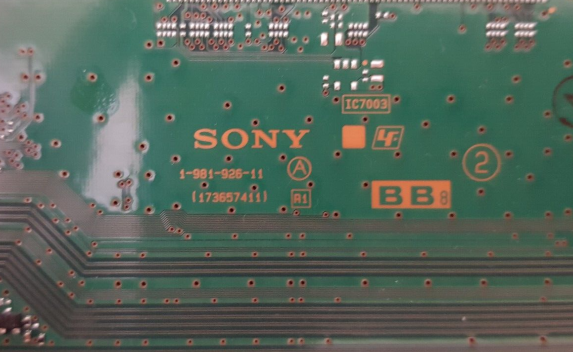 GENUINE SONY KD65X7000E MAIN BOARD BB8 A2182740A 32147 1-981-926-11 173657411