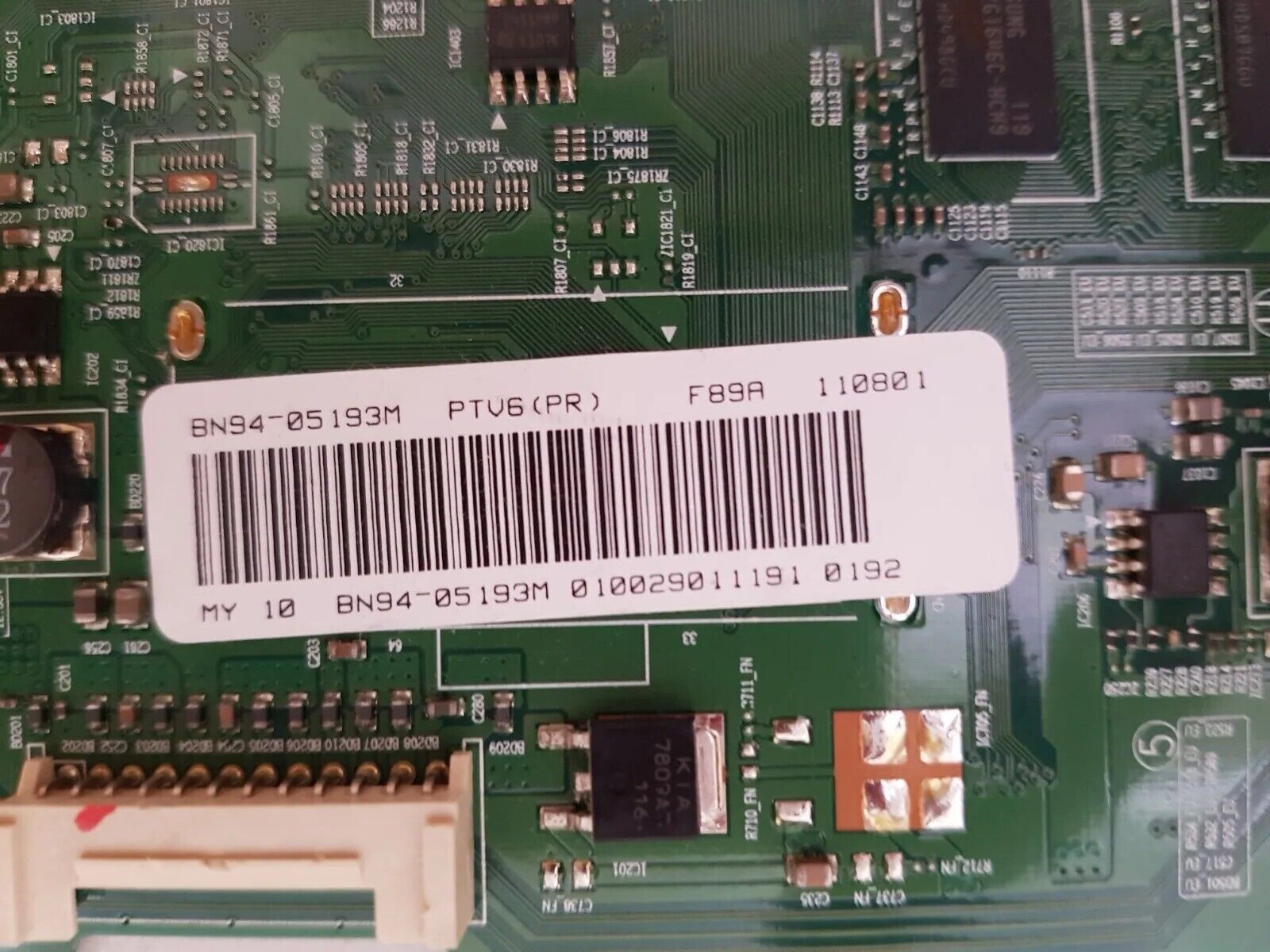 GENUINE SAMSUNG PS64D8000FVWXXY (VER IS03) MAIN BOARD BN94-05193M BN94-04402S