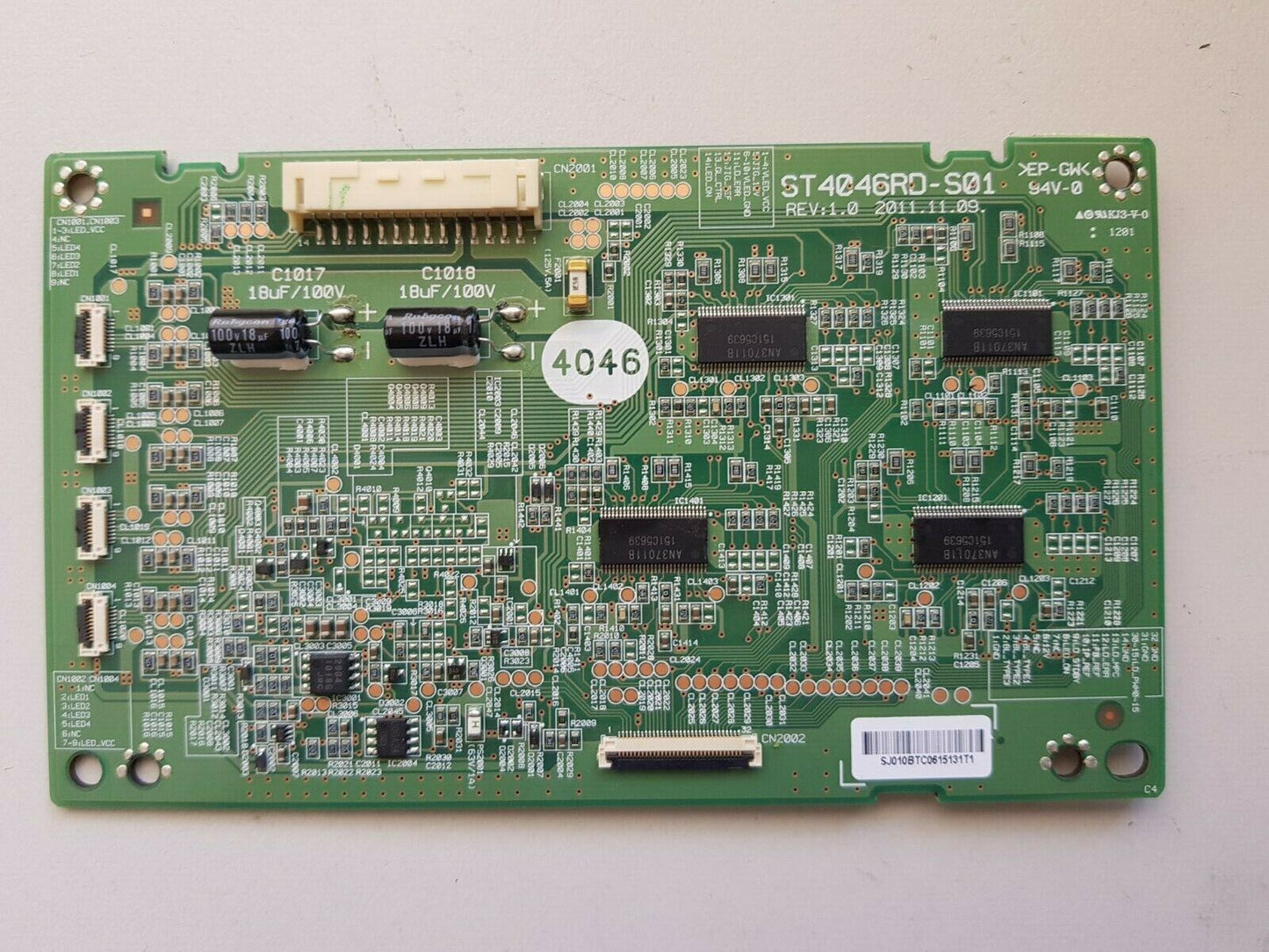GENUINE SONY KDL-46HX850 LED DRIVER BOARD ST4046RD-S01