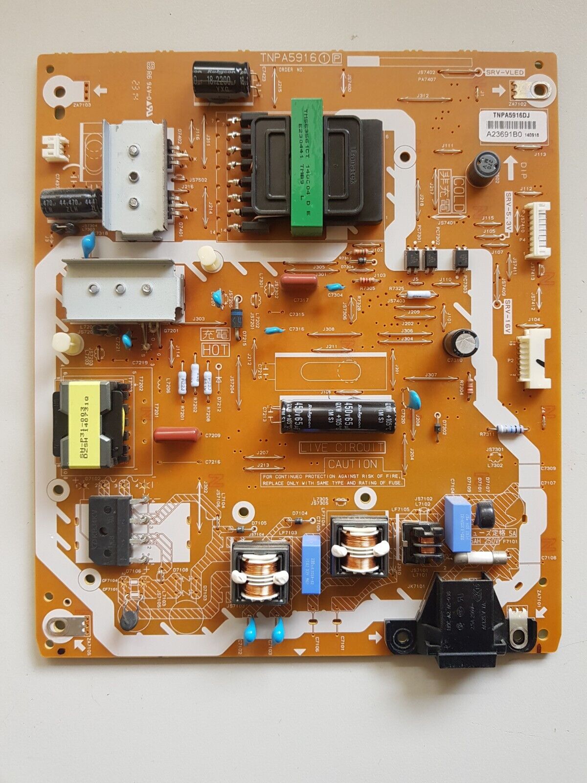 GENUINE PANASONIC TH-42A400A POWER SUPPLY BOARD TNPA5916 (1P)