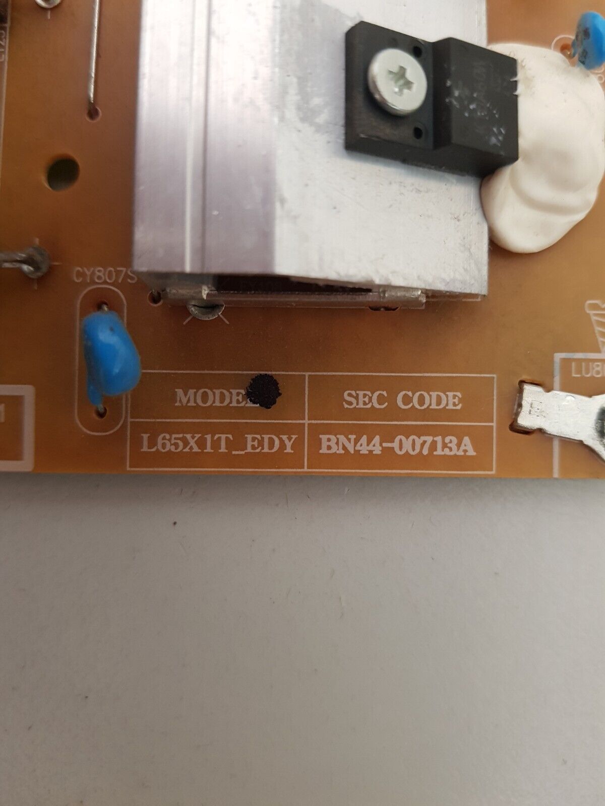 GENUINE SAMSUNG UA65H6400 POWER SUPPLY BOARD BN44-00713A L65X1T_EDY