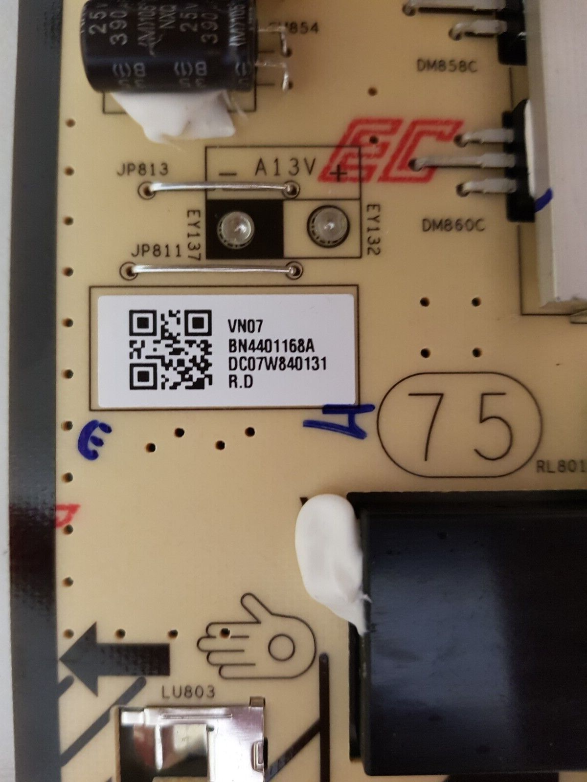 GENUINE SAMSUNG QA75QN85BAW QA75QN85CAW POWER SUPPLY BOARD BN44-01168A