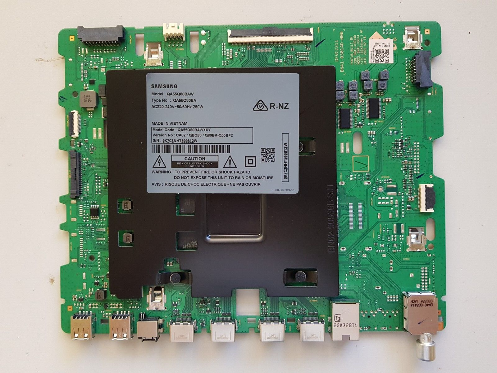 GENUINE SAMSUNG QA55Q80BAWXXY (VER CA02) MAIN BOARD BN94-17735G