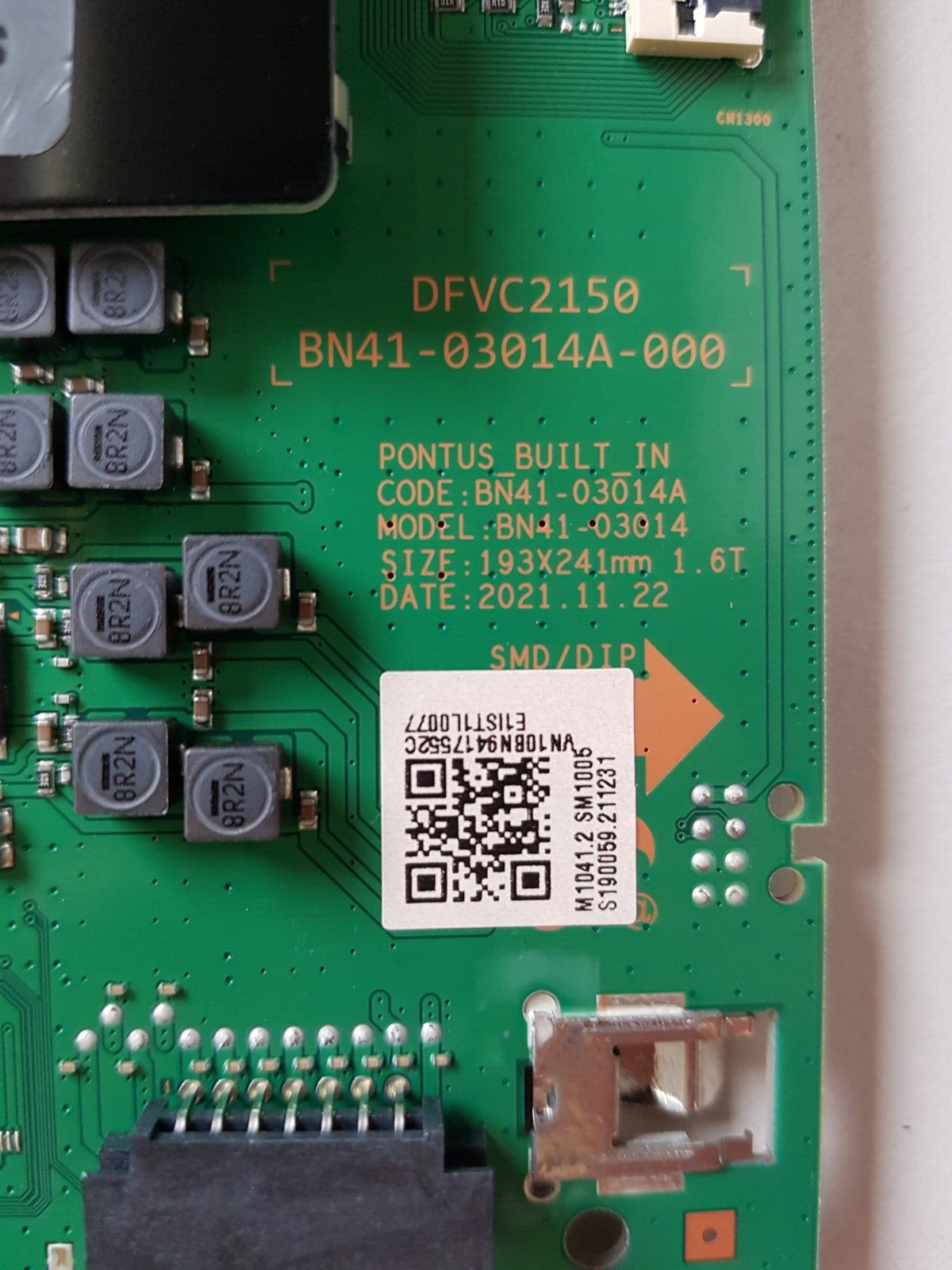 GENUINE SAMSUNG QA55QN90BAW (VER AA01) MAIN BOARD BN41-03014A BN94-17552C