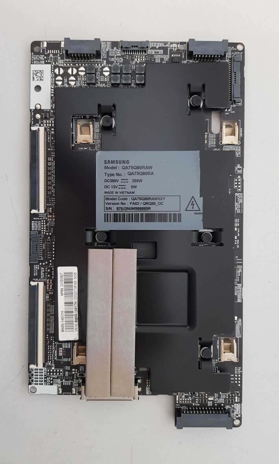 GENUINE SAMSUNG QA75Q80RAW XXY (VER FA02) MAIN BOARD BN94-14017H