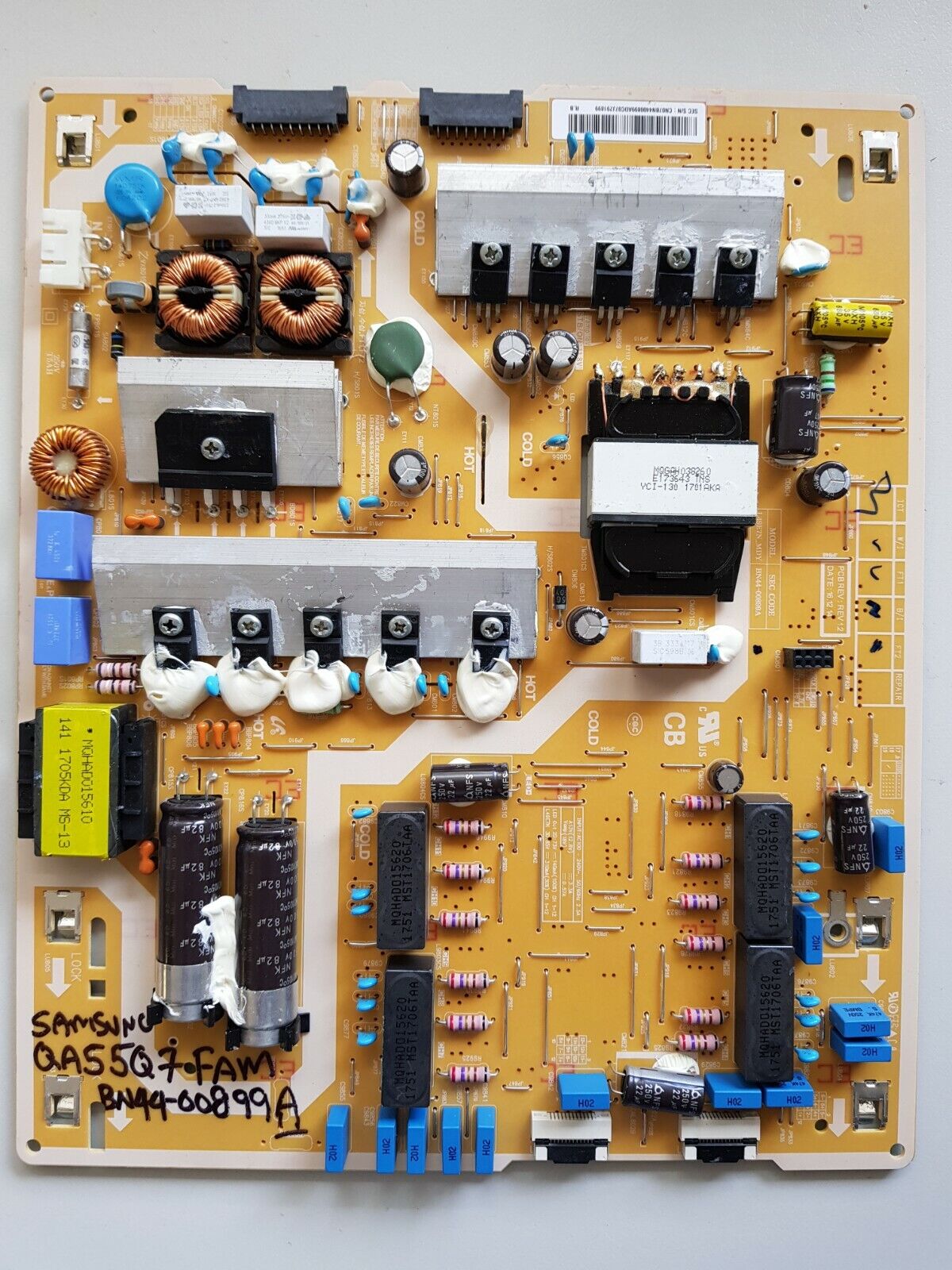 GENUINE SAMSUNG QLED QA55Q7FAM POWER SUPPLY BOARD BN44-00899A L49E7N_MDY