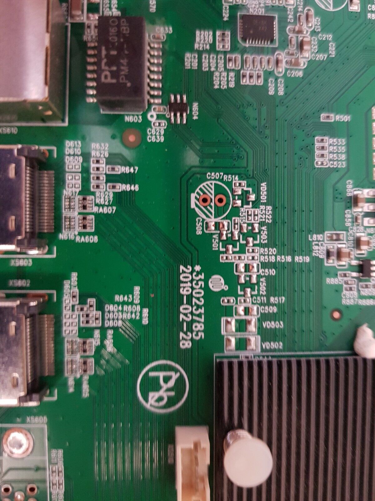 GENUINE BAUHN ATV-50UHDS-0820 MAIN BOARD 35023785 34027535 MAC 18AFA101CBEB